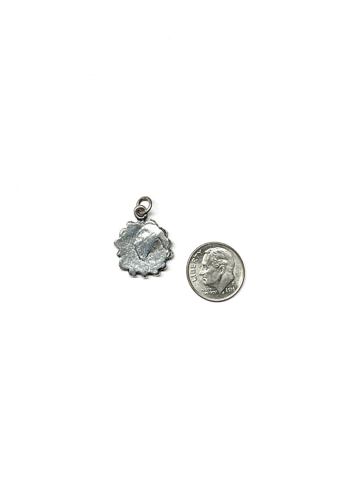 Sunflower, Summer Flower, Garden Charm, Gold Charm, Gold Pendant, Jewelry Design, Summer Jewelry, Flower Charm