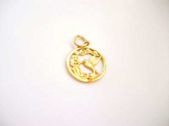 Hummingbird Charm, Bird Charm, Bird Jewelry, Bird Pendant, Britanium Charm, Charm Bracelet, Silver Jewelry, Silver Pendant, Silver Charm