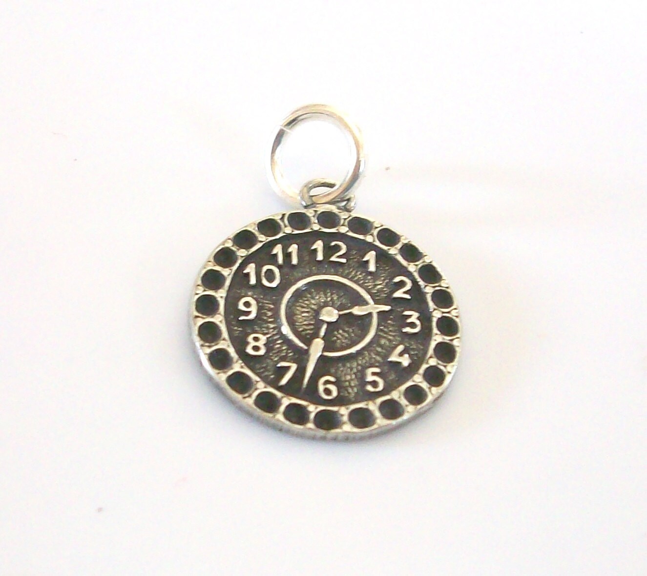 Britanium Charm, Watch Charm, Clock Charm, Silver Charm, Gold Charm, Charm Bracelet, Charm Necklace, Charm Bracelet