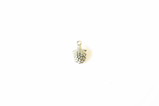 3D Grape Cluster Charm | Vineyard Fruit Pendant | Wine Lover Jewelry Charm | Tiny Grapes Charm for Bracelets & Necklaces | DIY Supply