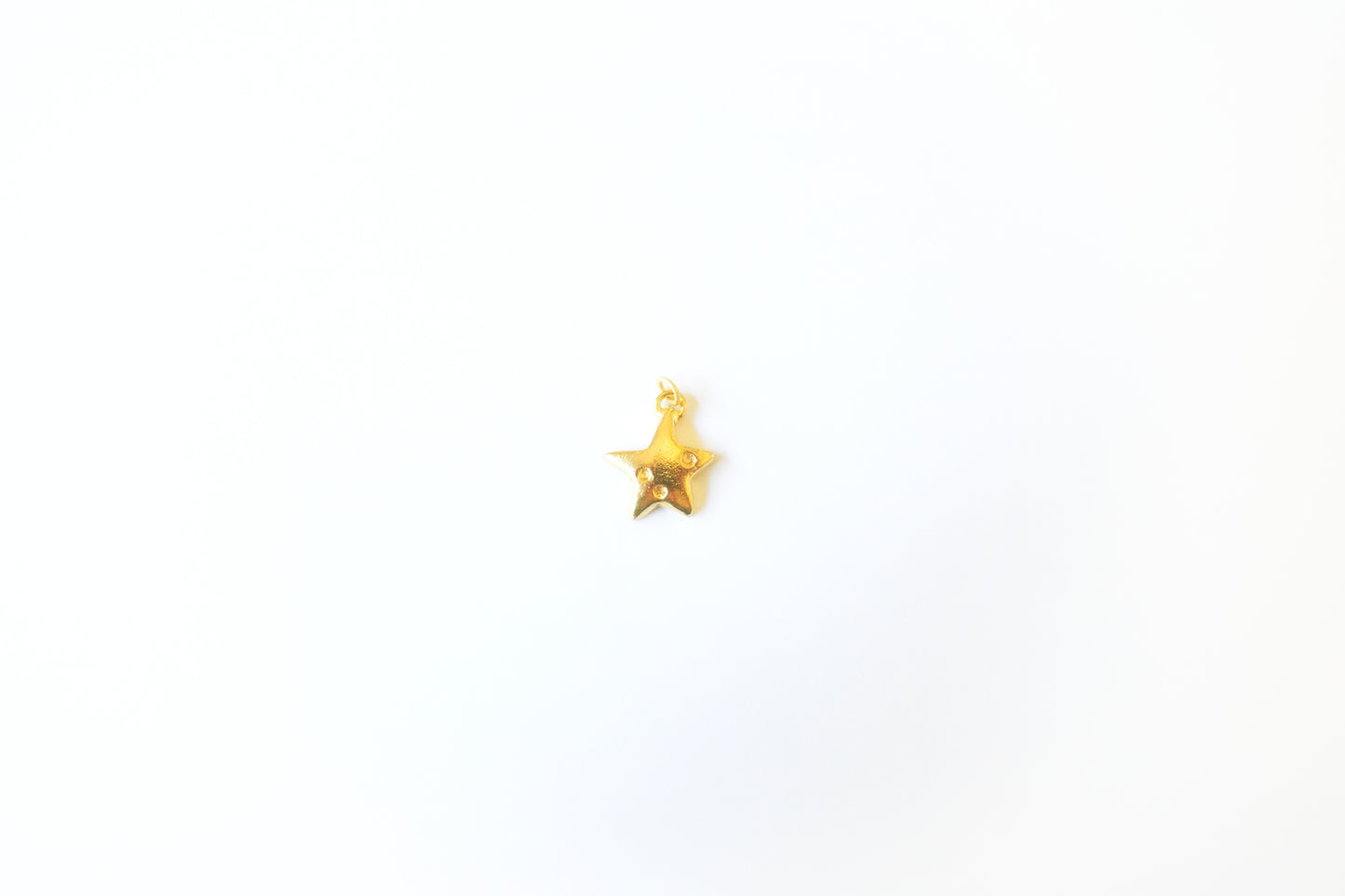 Celestial Star Charm – Britannium Star Pendant | Silver or Gold Finish | Artisan Jewelry Making Charm for Necklaces, Bracelets & Earrings