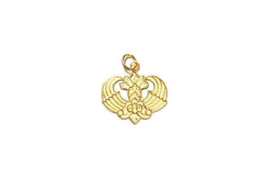 Vintage Gold Charm, Gold Pendant, Jewelry Making, Vintage Charm, Jewelry Finding, Gold Charm, Steampunk, Jewelry Making, Jewelry Design