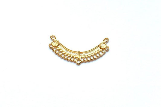 Gold Necklace Connector, Divider Bar, Necklace Connector, Gold Pendant, Silver Pendant, Statement Necklace, Jewelry Making, Jewelry Finding