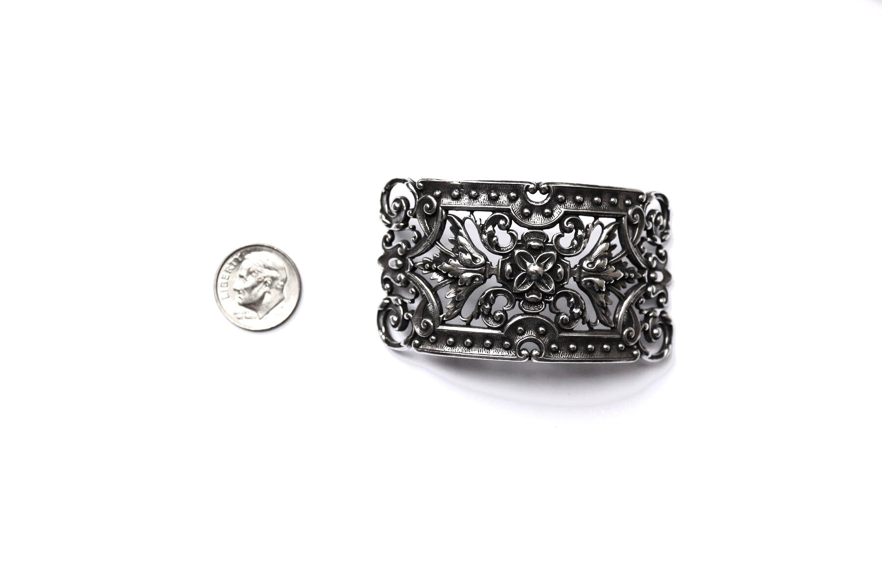Cuff Bracelet Component, Britannium, Pewter Jewelry Component, Jewelry Making, Cuff Piece, Cuff Component, Bangle Component, Bangle Bracelet