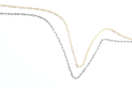 Bulk Jewelry Making Link Chain, Wholesale Chain, Paperclip Chain, Jewelry Finding, Jewelry Making, Extender Chain
