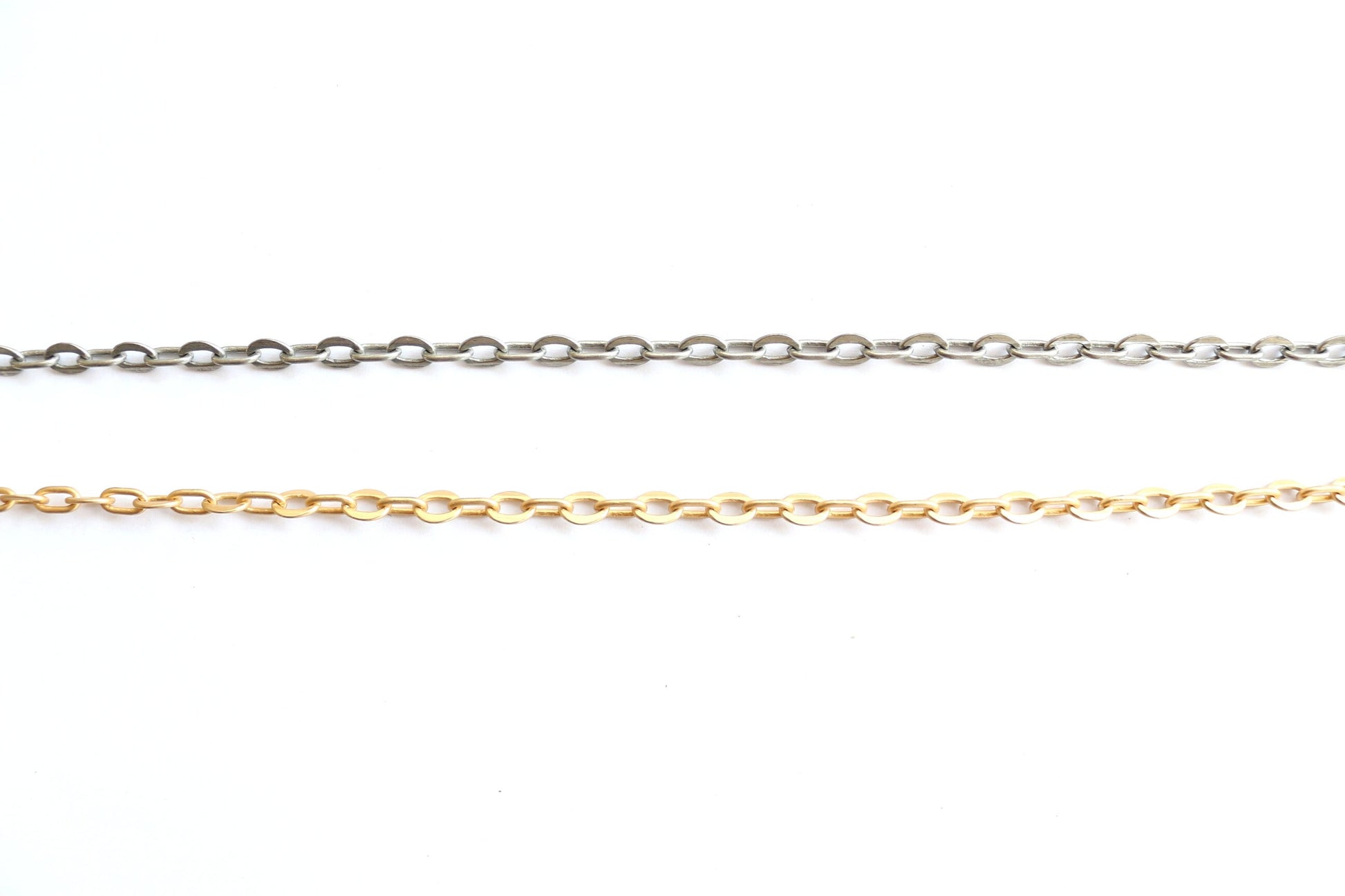 Oval Link Chain, Bulk Chain, Gold Chain, Silver Chain, Wholesale Chain, Chain by the Foot, Jewelry Design, Jewelry Making