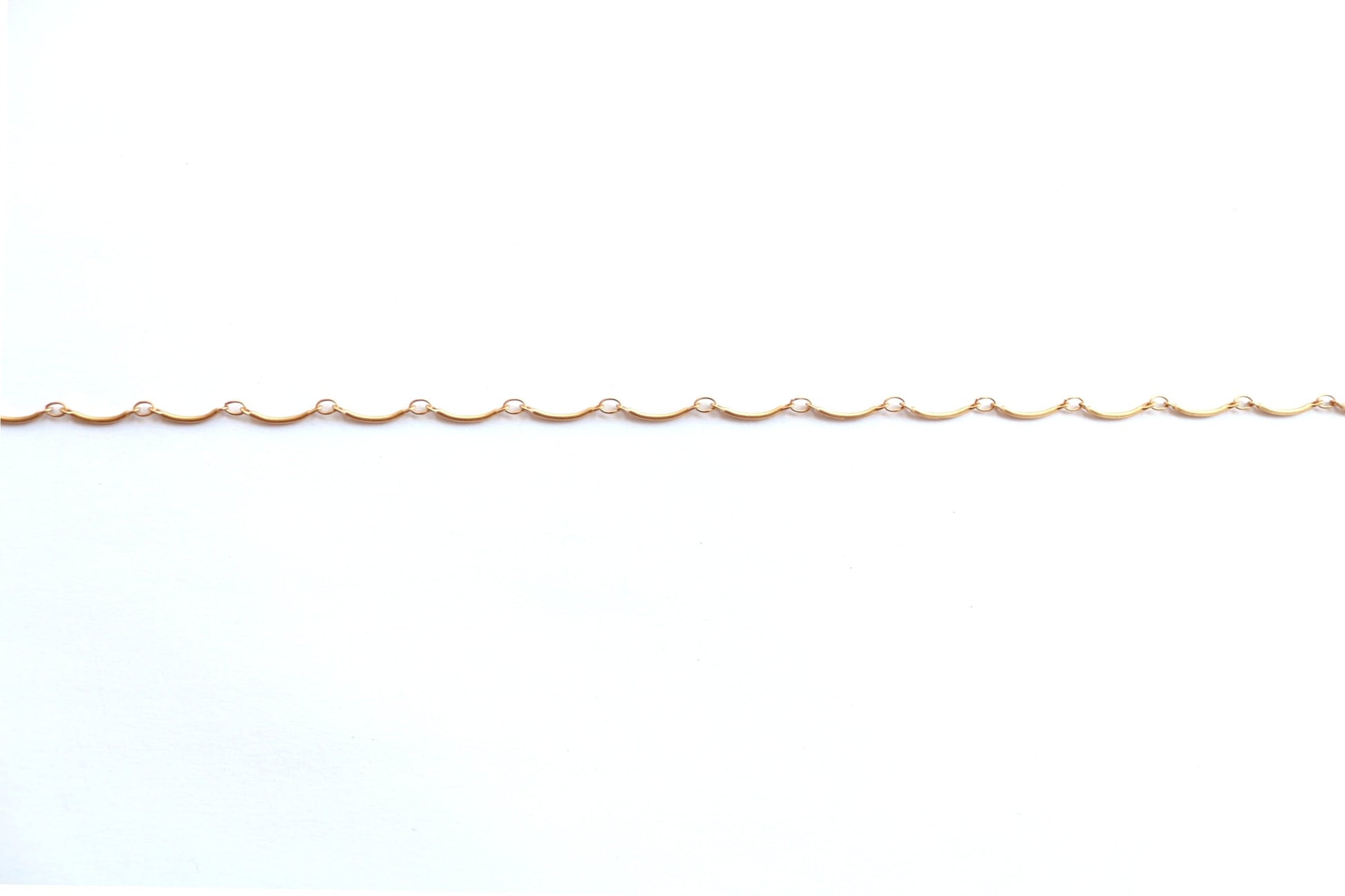 Scalloped Bar Chain, Bulk Chain, Wholesale Chain, Delicate Chain, Link Chain, Silver Chain, Necklace Chain, Gold Chain, Jewelry Finding