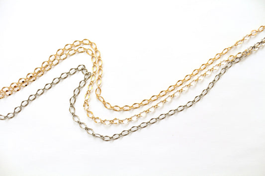 Wholesale Galaria Chain, Extender Chain, Jewelry Supply, Chain By The Foot, Bulk Chain, Diamond Chain, Diamond Shape, Loop Chain, Adjuster
