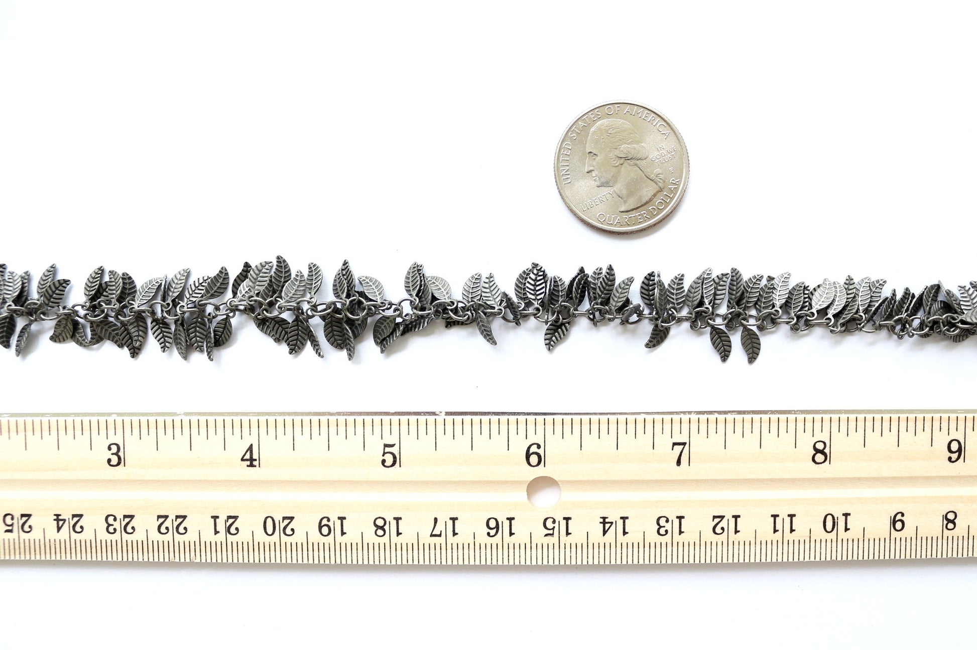 Statement Leaf Chain, Wholesale Chain, Chain by the Foot, Bulk Chain, Jewelry Supply, Leaf Jewelry, Leaf Necklace, Nature Chain, Findings