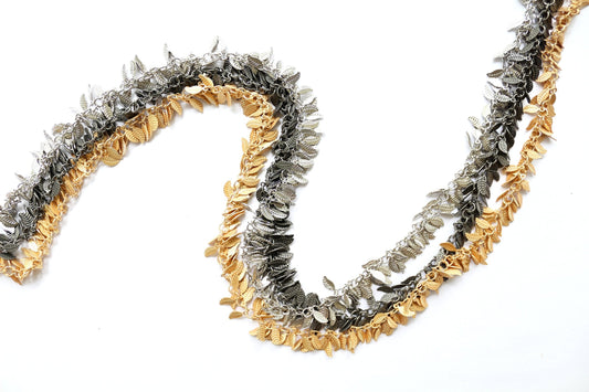 Statement Leaf Chain, Wholesale Chain, Chain by the Foot, Bulk Chain, Jewelry Supply, Leaf Jewelry, Leaf Necklace, Nature Chain, Findings