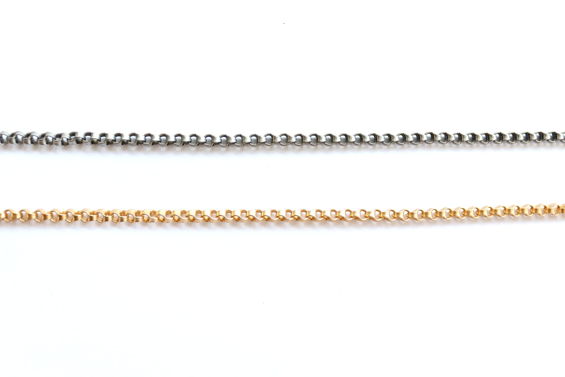 Figure 8 Chain By The Foot, Link Chain, Brass Chain, Silver Chain, Gold Chain, Jewelry Supply, Jewelry Finding, Bulk Chain, Wholesale Chain