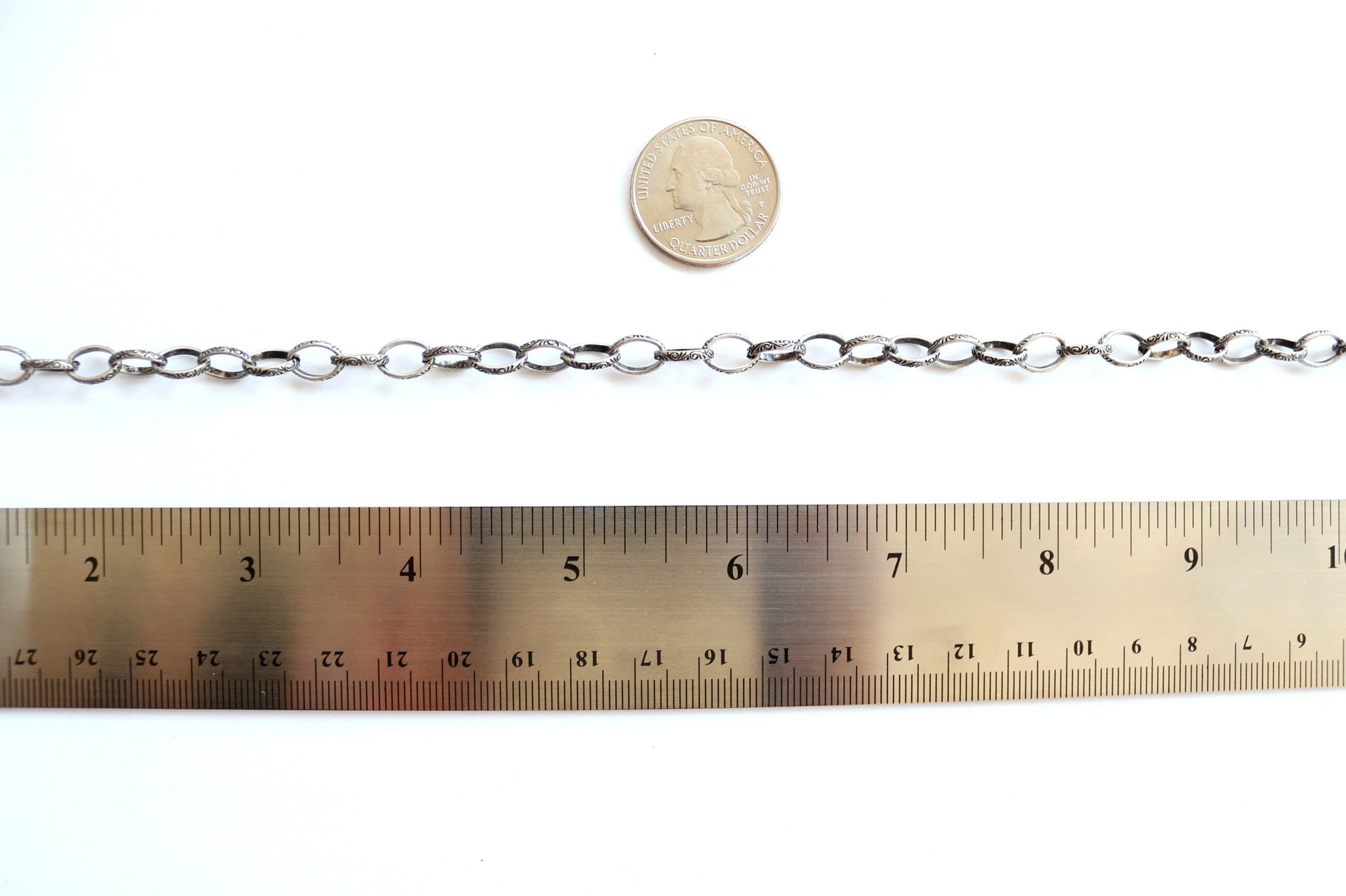 Celtic Chain, Oval Link Chain, Gold Chain, Silver Chain, Jewelry Design, Bulk Chain, Chain by the Foot, Wholesale Chain