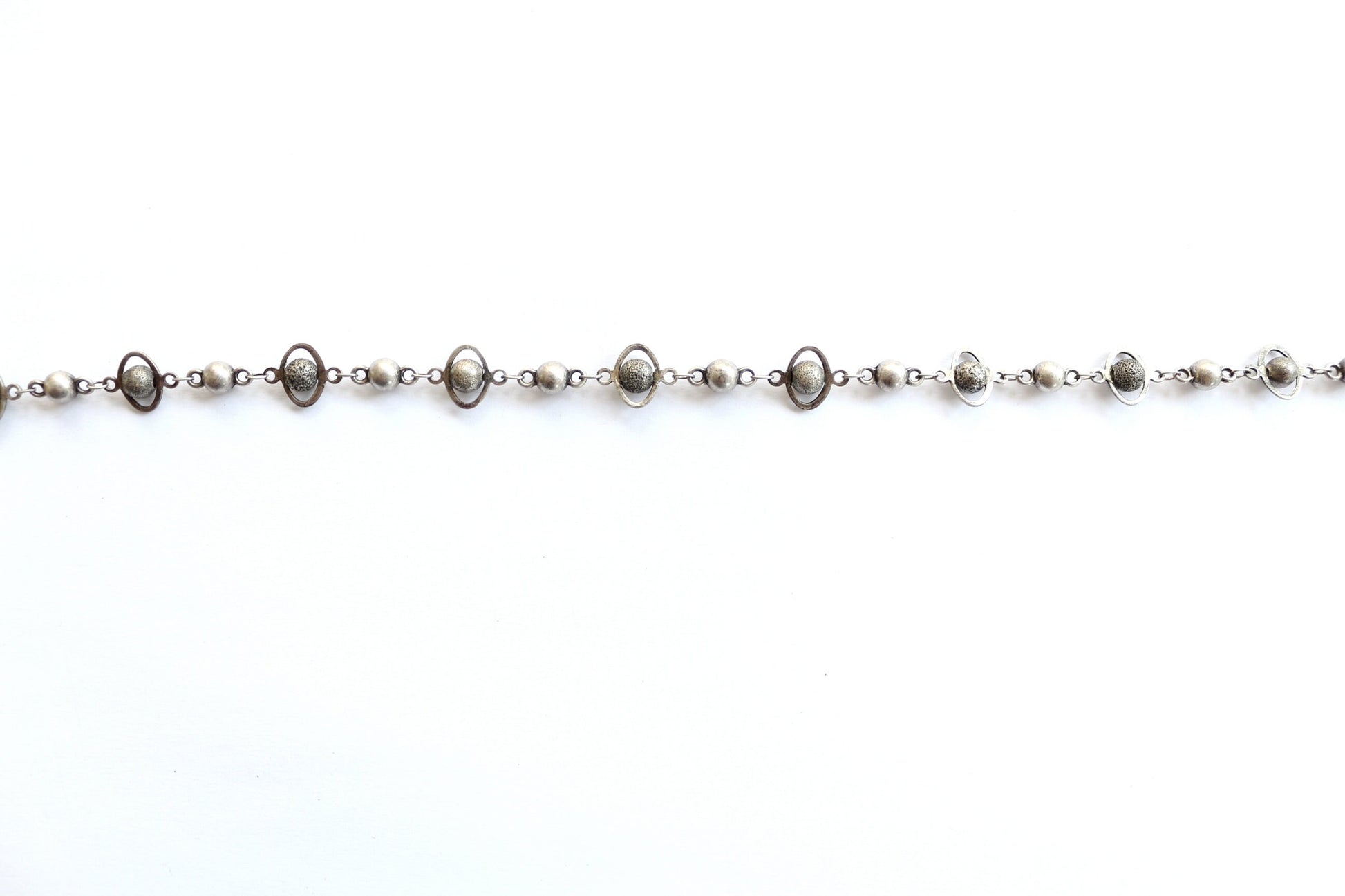 Planet Chain, Beaded Chain, Wholesale Chain, Gold Chain, Silver Chain, Rosary Chain, Chain by the Foot, Saturn Chain