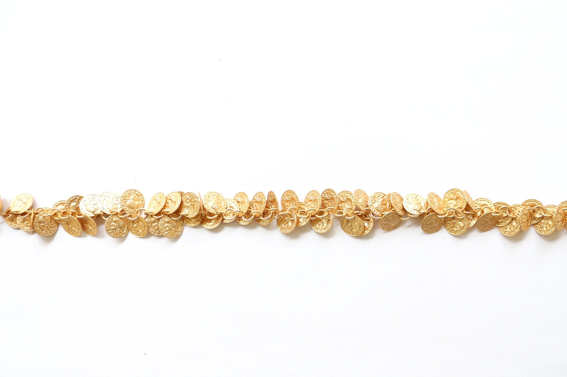 Statement Coin Chain, Wholesale Chain, Chain by the Foot, Bulk Chain, Jewelry Supply, Dangle Chain, Coin Necklace, Coin Jewelry, Findings