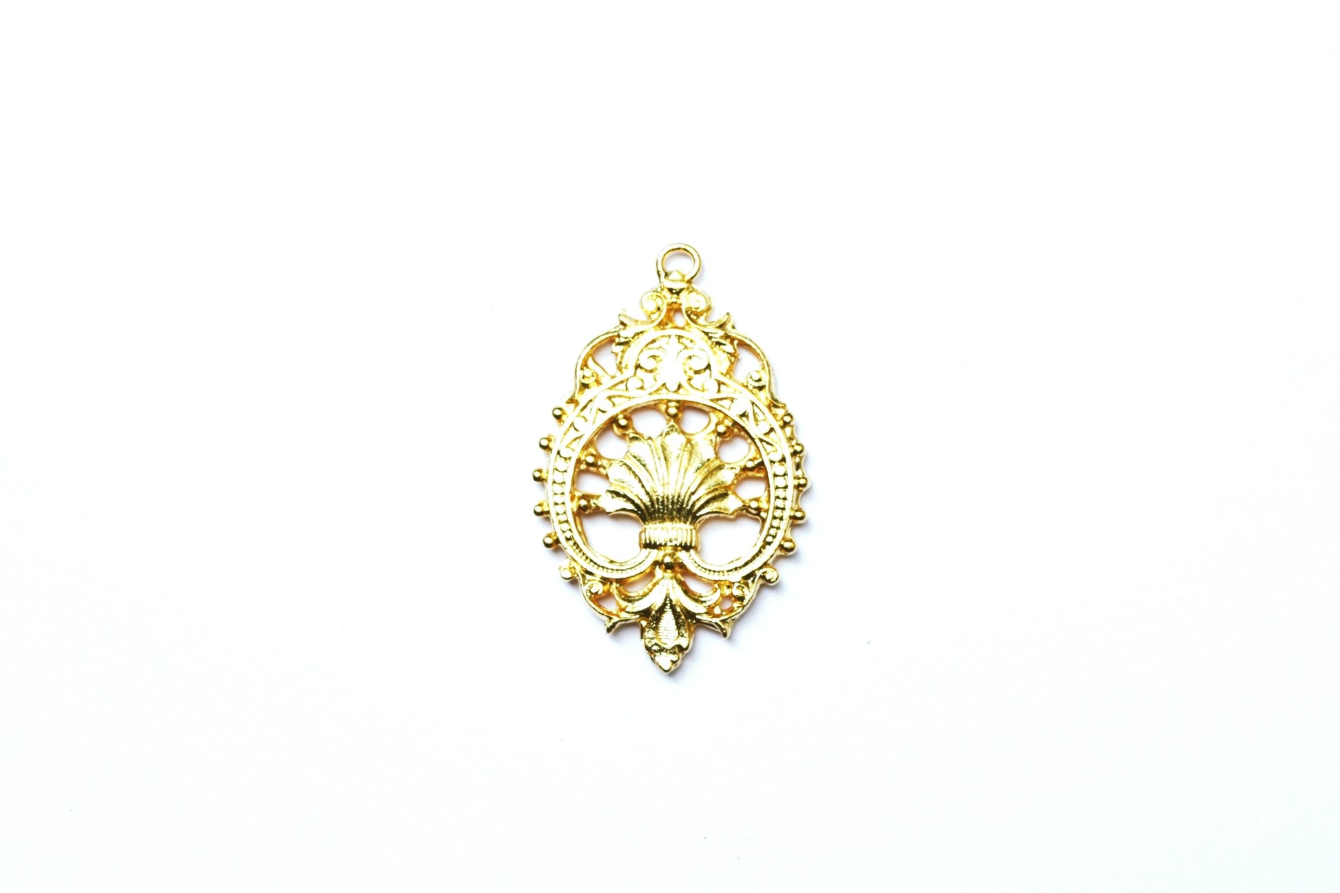 Vintage Britannium Ornate Teardrop Component, Pewter Component, Jewelry Making, Jewelry Supply, Jewelry Making, Teardrop Finding, Component