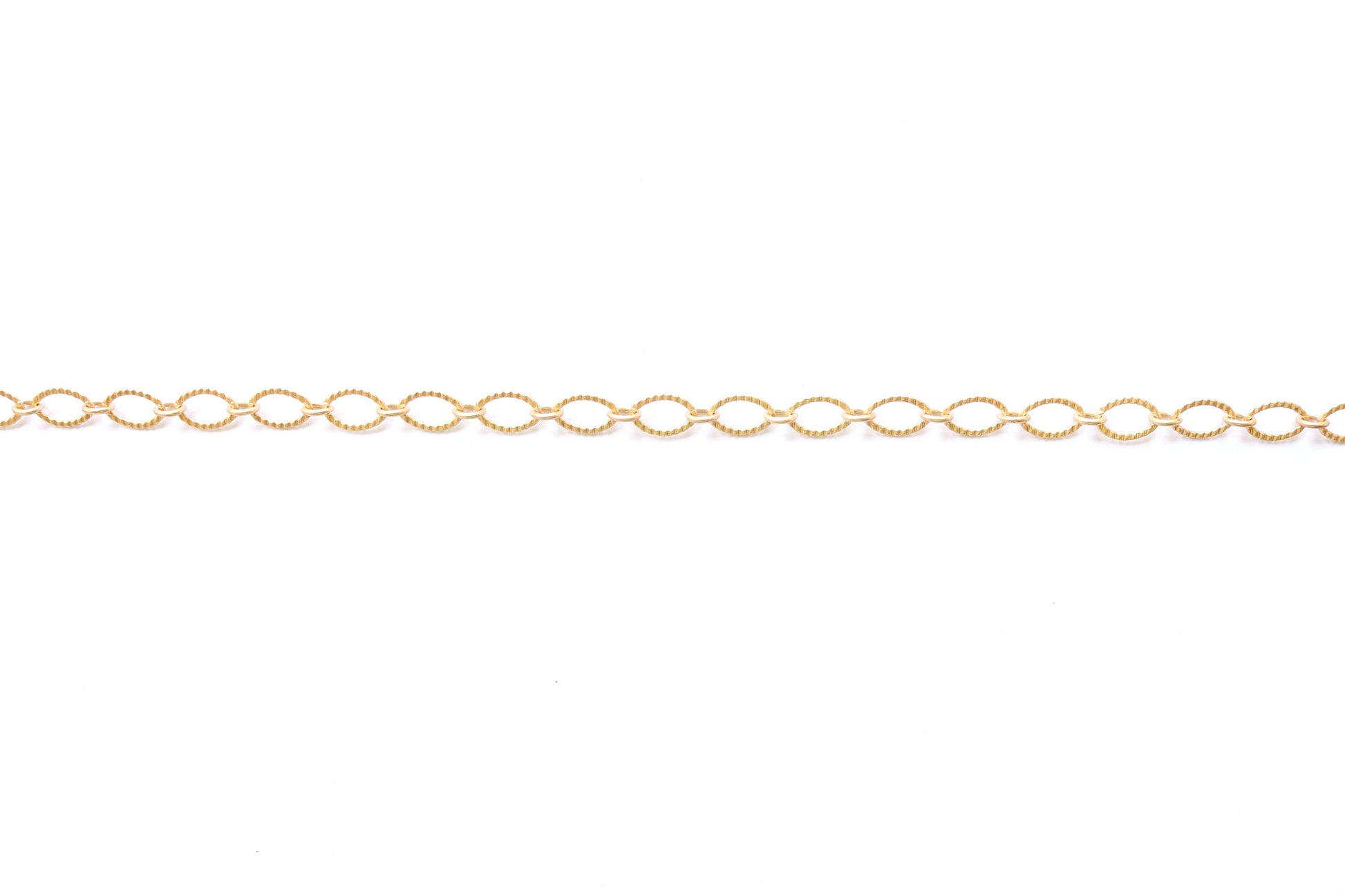 Etched Oval, Bulk Jewelry Making Corrugated Link Chain, Wholesale Chain, Bulk Chain, Jewelry Finding, Jewelry Making, Oval Link Chain