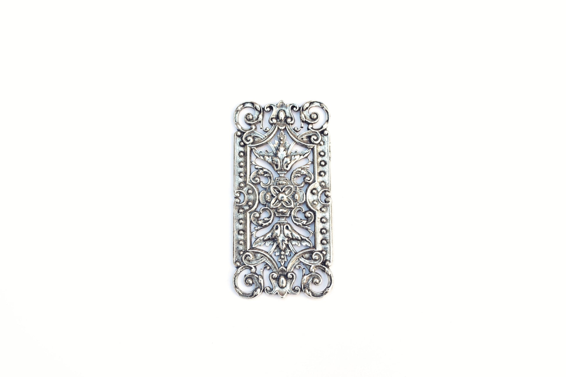 Ornate Statement Component, Britannium, Pewter Jewelry Component, Jewelry Making, Jewelry Making Component, Jewelry Supply,Statement Jewelry