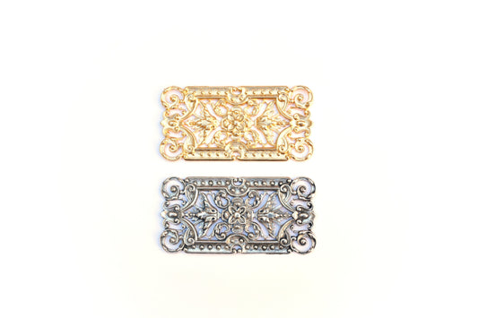 Ornate Statement Component, Britannium, Pewter Jewelry Component, Jewelry Making, Jewelry Making Component, Jewelry Supply,Statement Jewelry