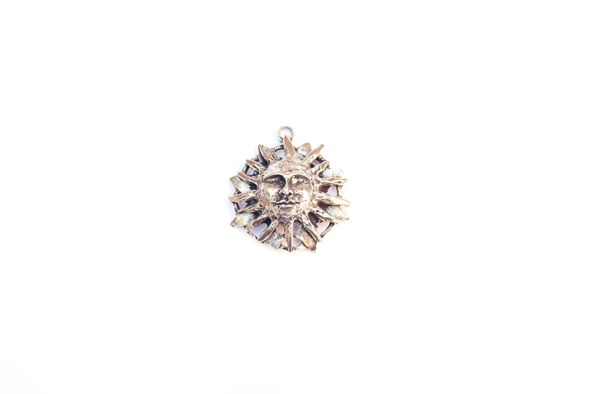 Gold Sun Pendant, Celestial Pendant, Celestial Jewelry, Planet Charm, Gold Pendant, Space Jewelry, Sunshine Charm, Statement Pendant, Solar