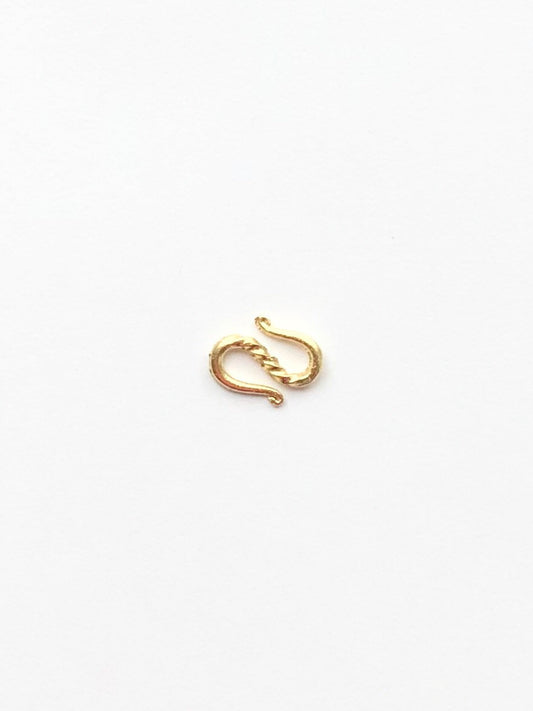 S Clasp, S Hook, Gold Clasp, Silver Clasp, Easy Clasp, Extender Clasp