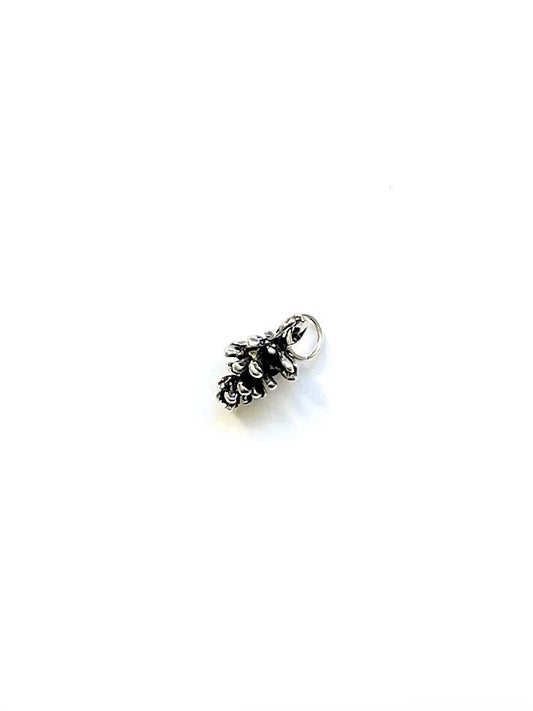 Pine Cone, Pinecone, Forest Charm, Silver Charm, Small Pine Cone, Silver Pine Cone, Charm Bracelet, Jewelry Making