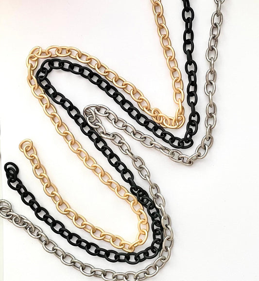 Heavy Link Brass Chain, Link Chain, Wholesale Chain, Oval Chain, Jewelry Design, Jewelry Supply, Chain by the Foot, Bulk Chain