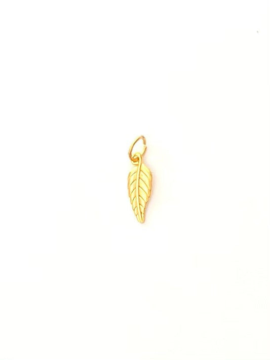 Little Leaf, Leaf Charm, Silver Leaf Charm, Britannium Charm, Gold Leaf Charm, Nature Jewelry, Jewelry Making, Jewelry Supply, Fall Charm