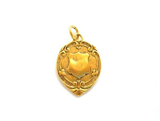 Shield Charm, Britannium Charm, Pewter Charm, Britannium, Charm Bracelet, Connector, Gold Pendant, Gold Charm, Silver Charm