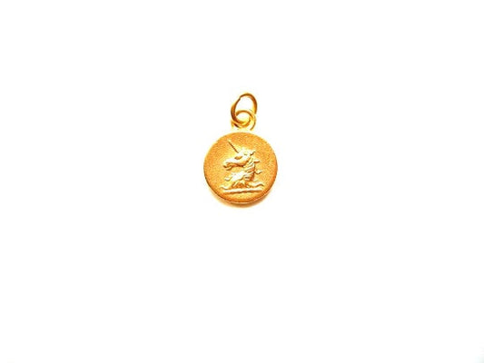 Unicorn Charm, Gold Unicorn, Equestrian Jewelry, Horse Charm, Gold Pendant, Gold Charm, Silver Charm, Pewter Charm, Britanium, Pewter Horse
